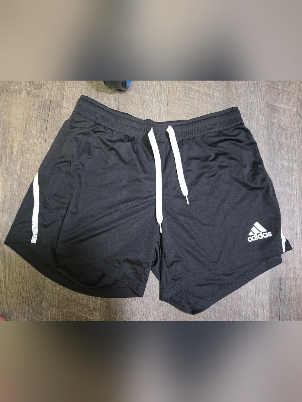 adidas Womens Black Athletic Shorts